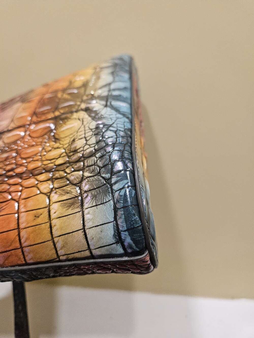 Brahmin RARE Katie Crossbody Bag - Luau - Picture 7 of 13